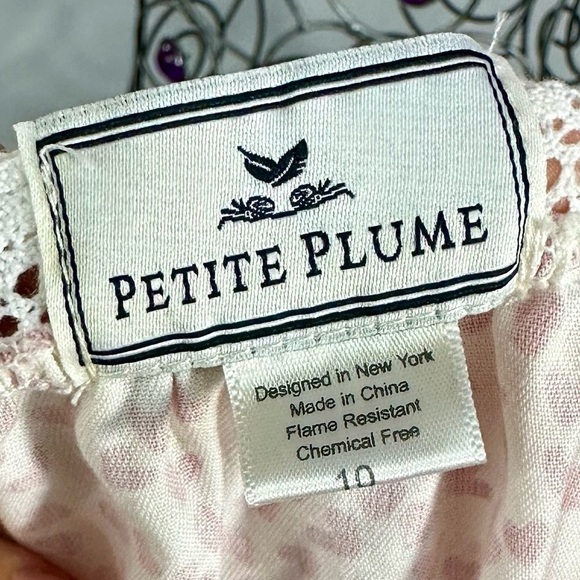 Petite plume heart print mini dress size 10 - Picture 10 of 10